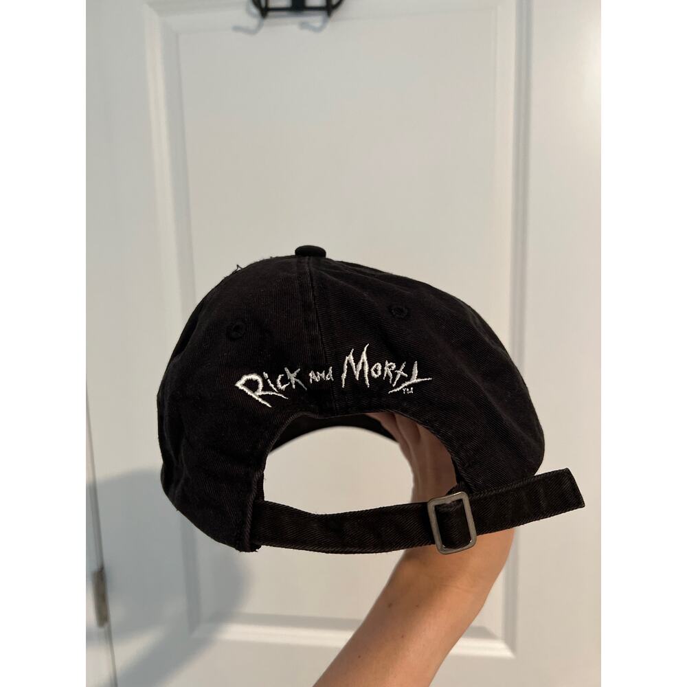 Rick and Morty Big Face Character Heads Snapback Hat – Black - Picture 3 of 5